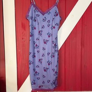 Wild Fable Purple Floral Chemise